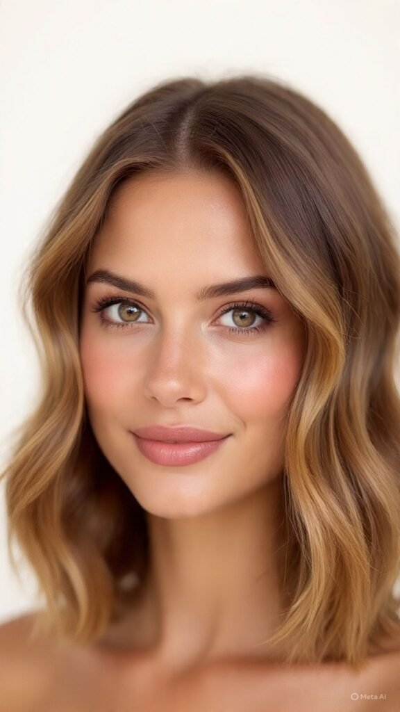 Blunt Wavy Lob