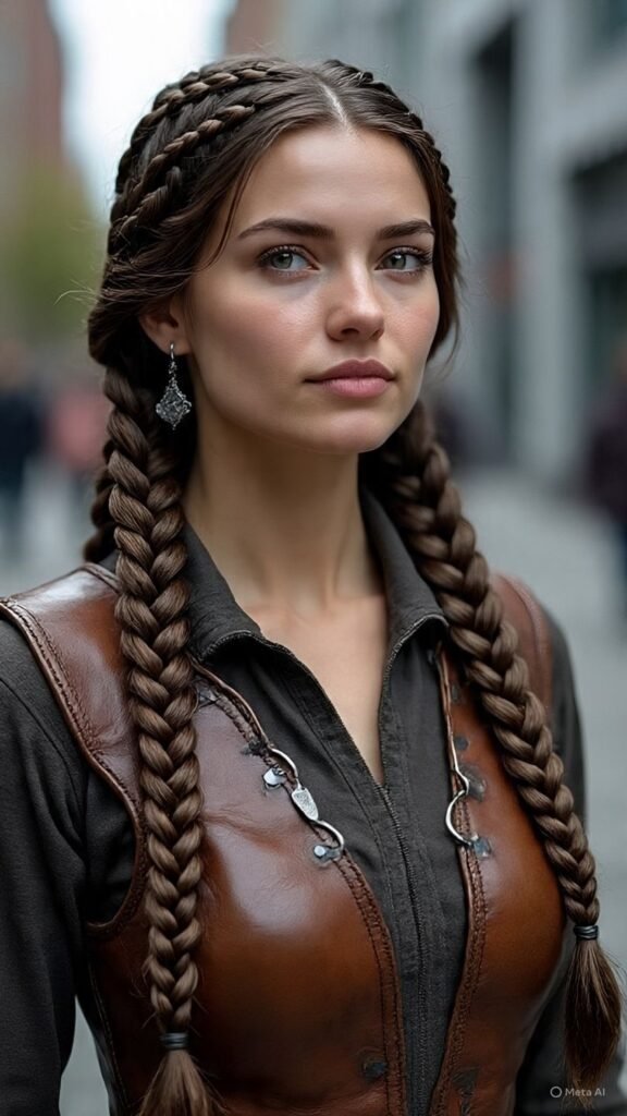 Classic Viking Braids