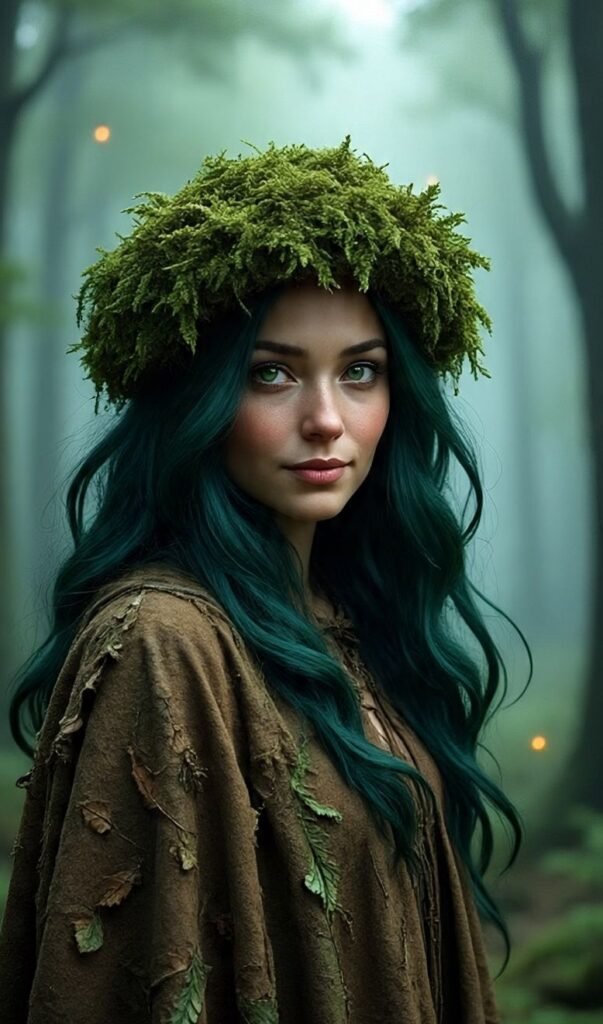 Dark Green Enchantress Waves