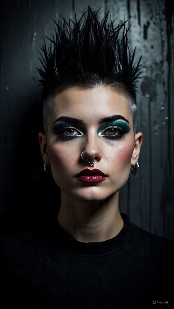 Edgy Faux Hawk