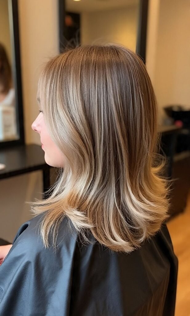 Inverted Lob for Fine Hair