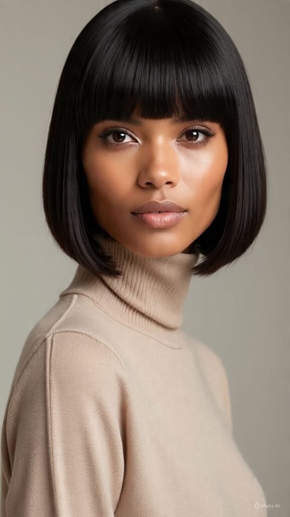 Short Hair with Bangs