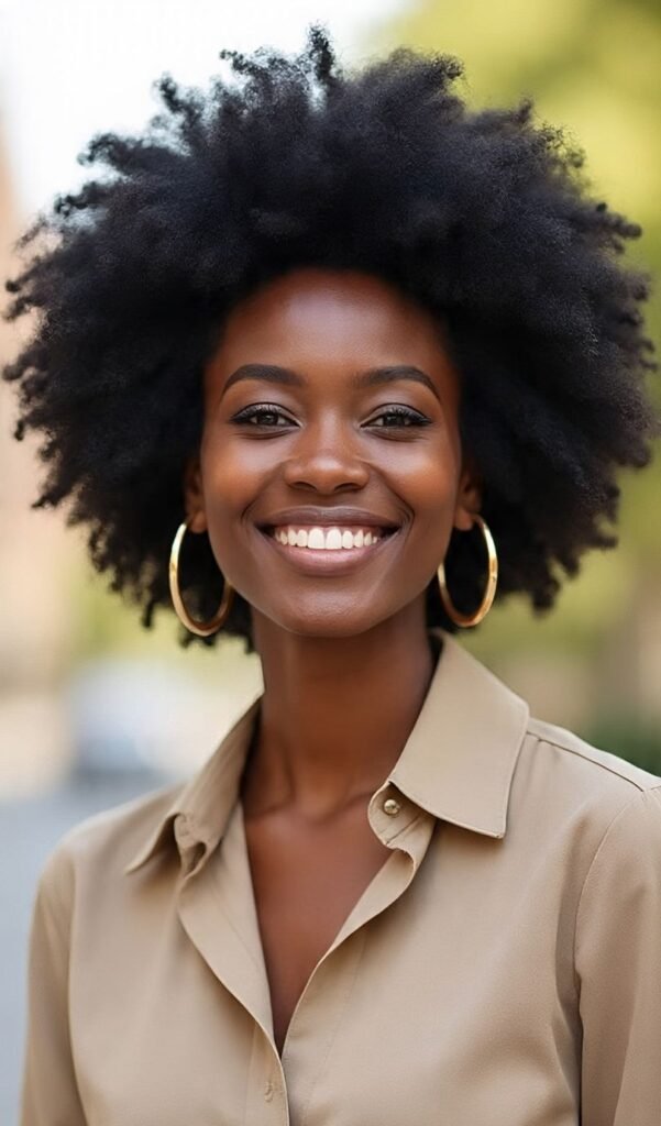Tapered Afro