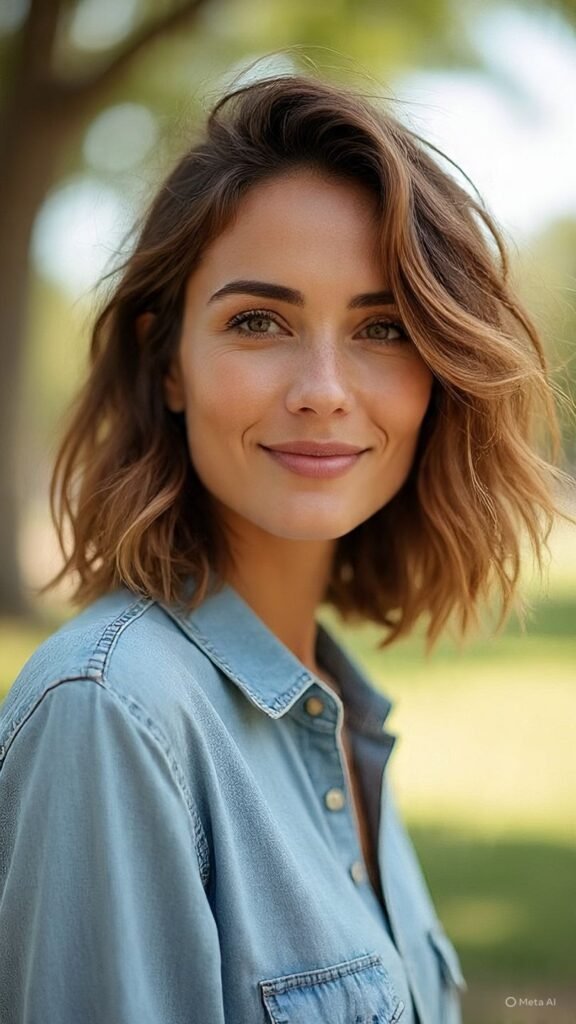 Textured Lob (Long Bob)