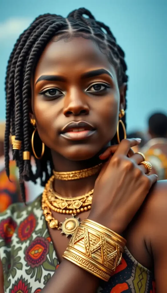 Tribal Cornrow Braids