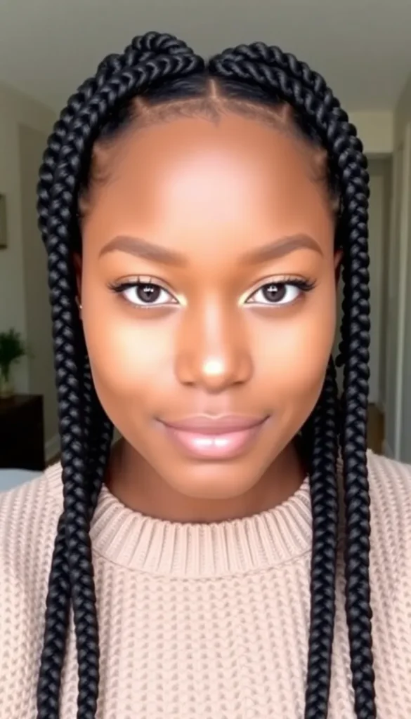 Two Layer Cornrows