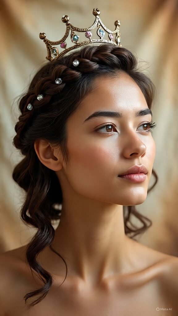 Viking Crown Twist with Beads