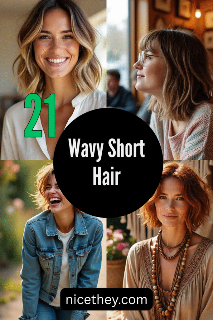 Wavy Short Hair