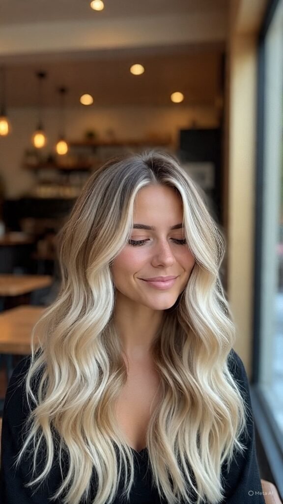 Balayage Blonde Highlights