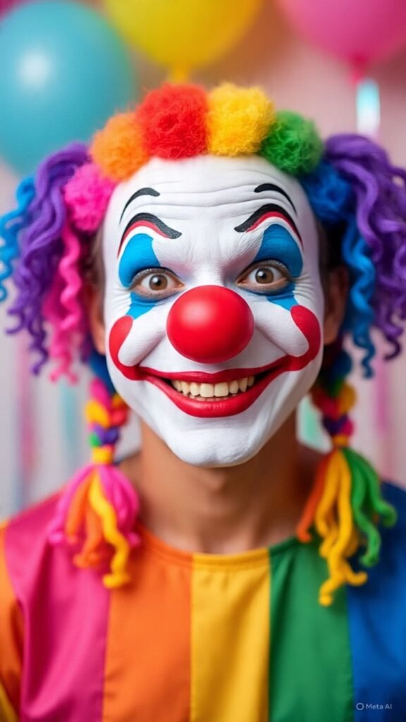 Braided Clown Pigtails