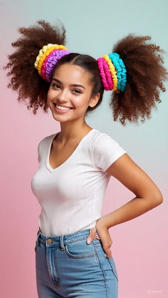 Bubble Ponytail