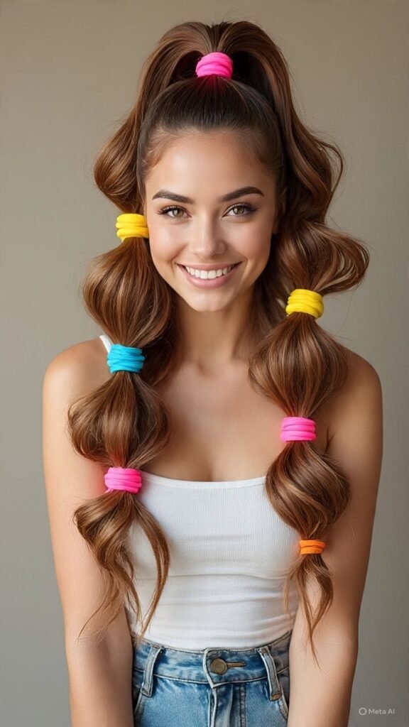Bubble Ponytail