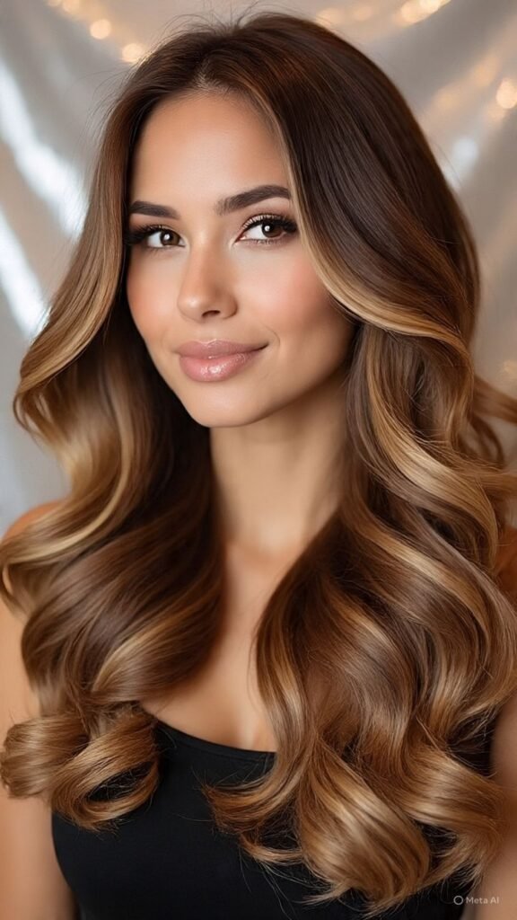 Champagne Blonde Balayage for Elegance