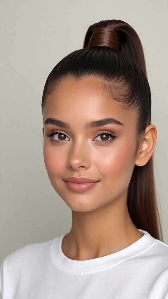 Classic High Ponytail