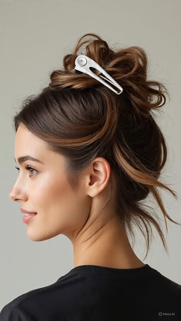 Claw Clip Updo