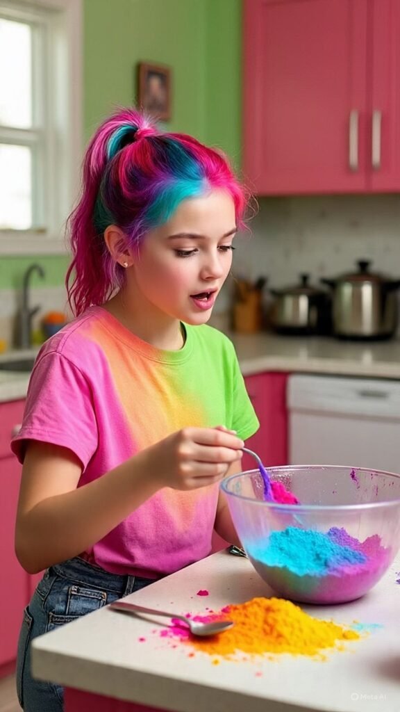 DIY Kool-Aid Hair Dye