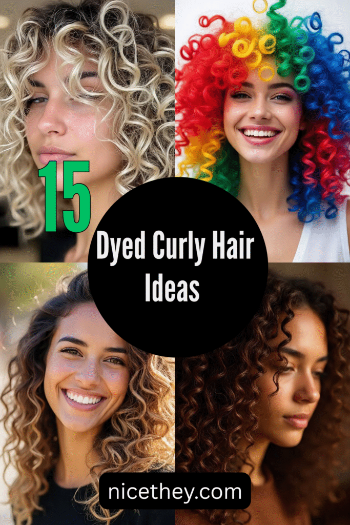 Dyed Curly Hair