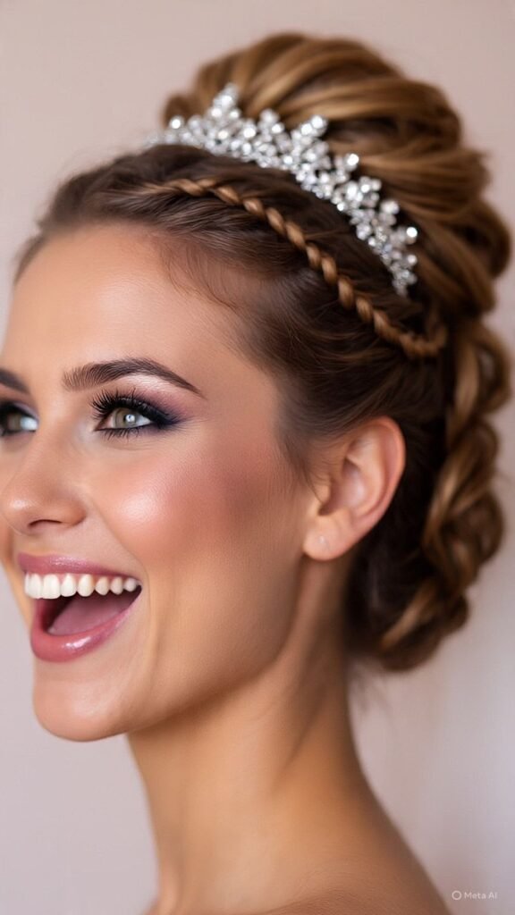 Elegant Updo with Braids