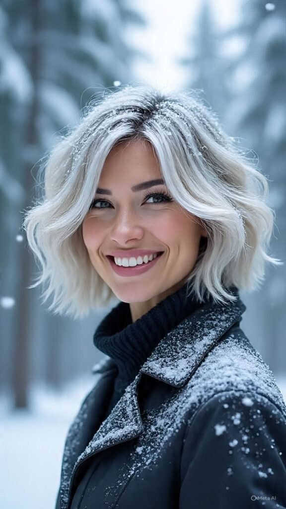 Frosted Blonde Highlights