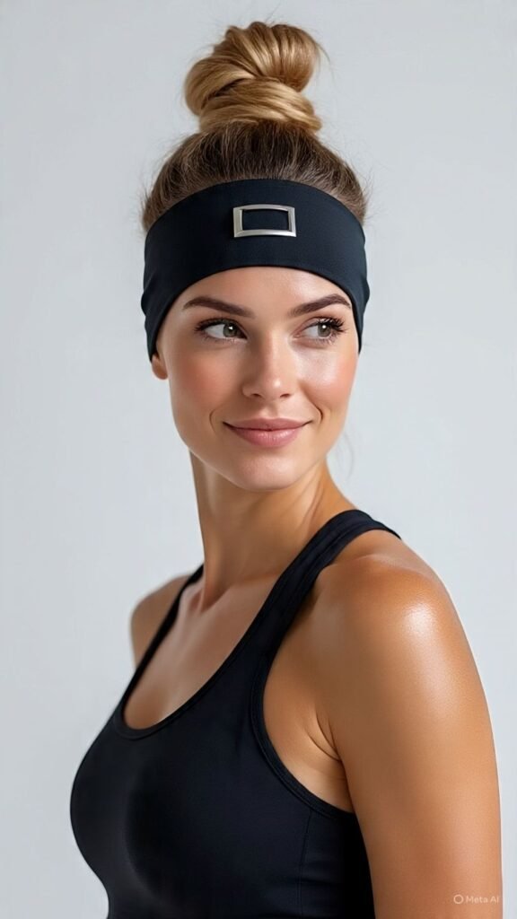High Bun with Headband