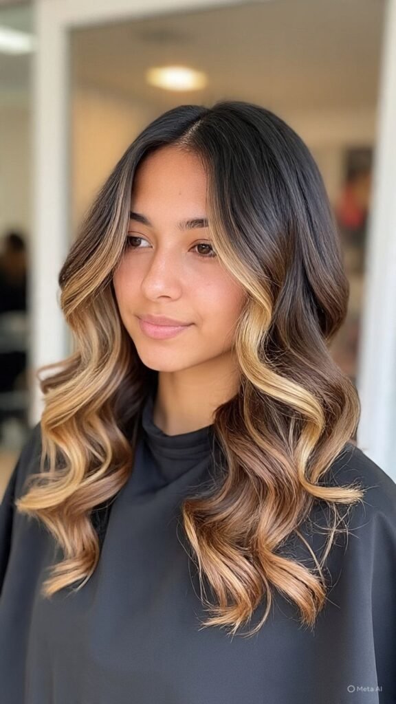 Honey Blonde Highlights