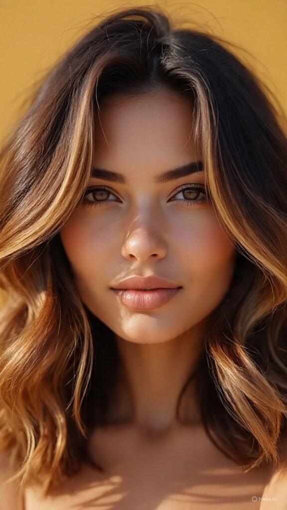 Honey Brown Balayage