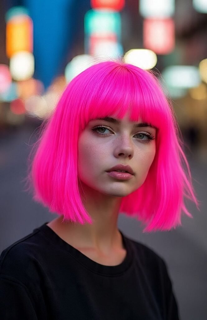 Neon Pink Pop
