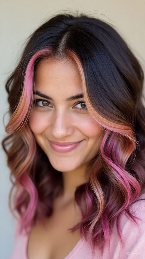 Rose Gold Highlights