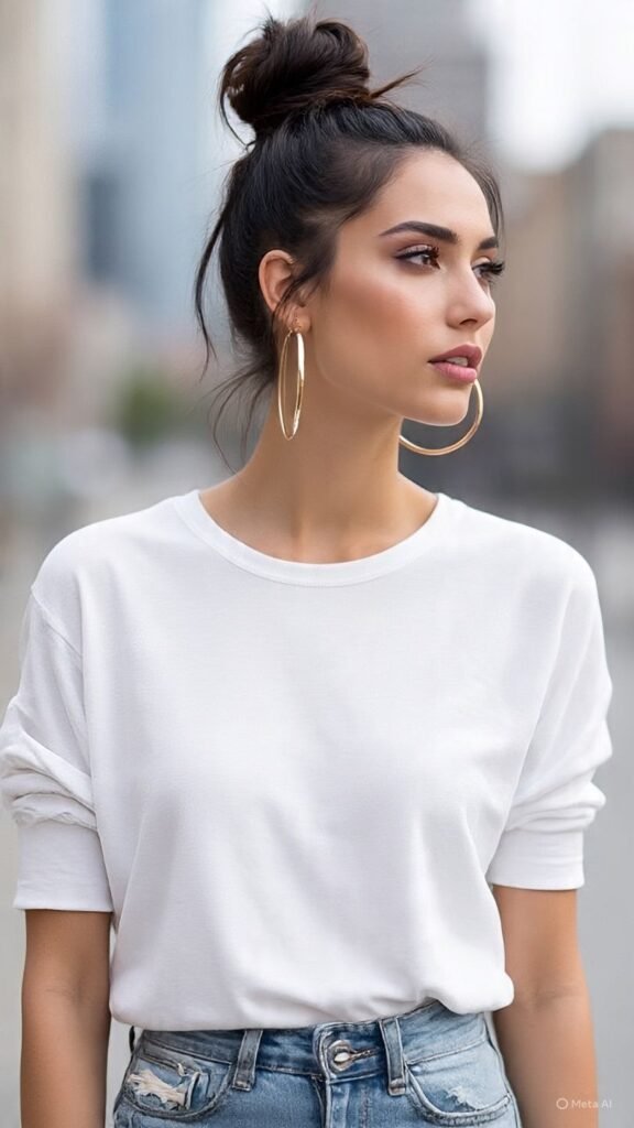 Top Knot Bun
