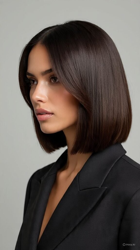 Angled Long Bob