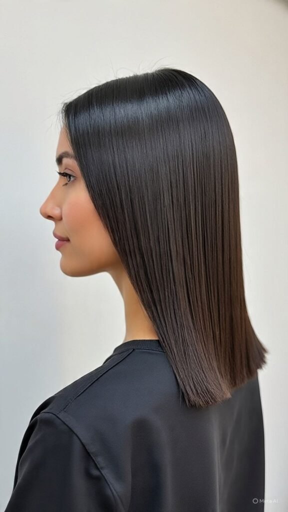 Blunt Cut Mid Length