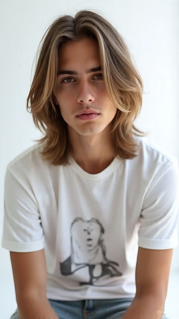 Classic Curtain Haircut