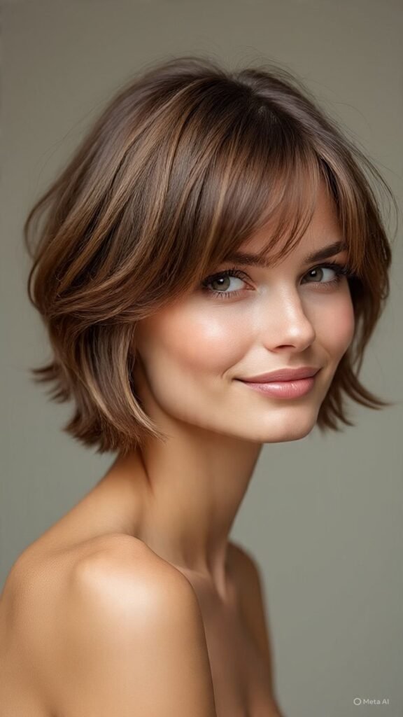 Classic Layered Pixie Bob