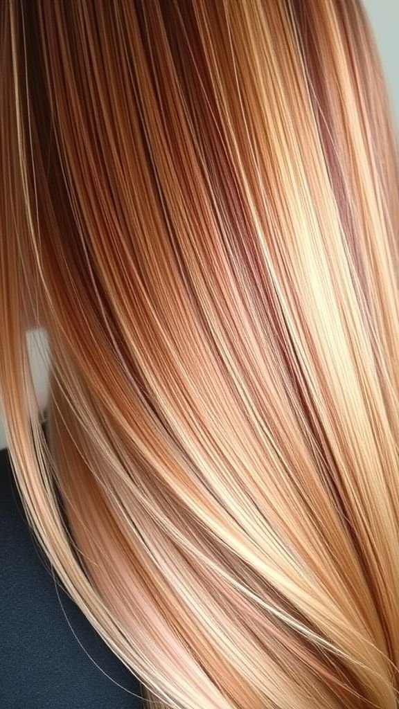 Copper-Cherry Blonde Melt