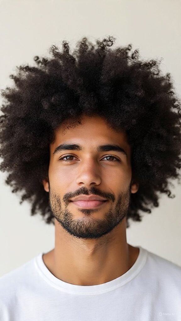 Curly Afro