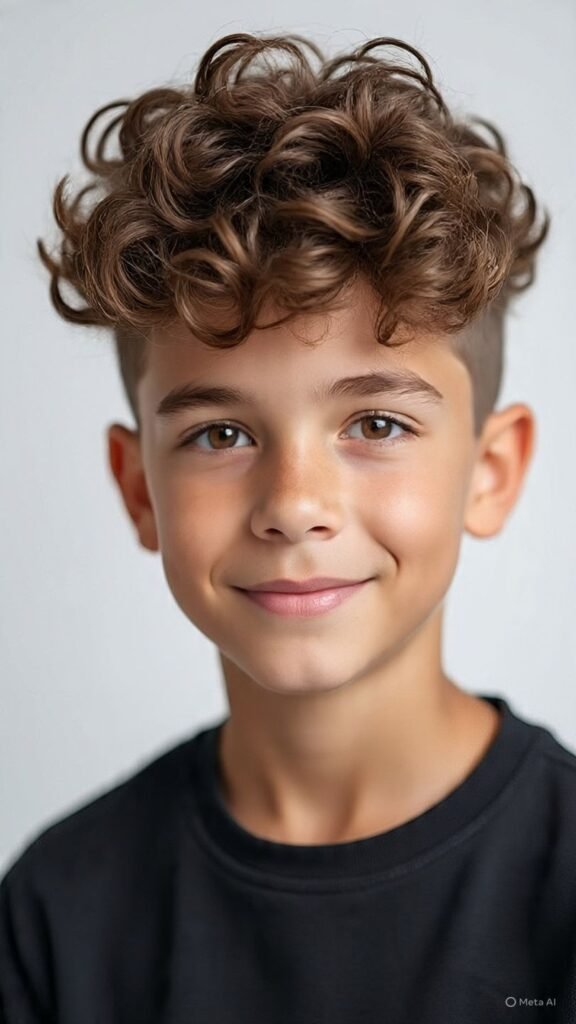 Curly Undercut