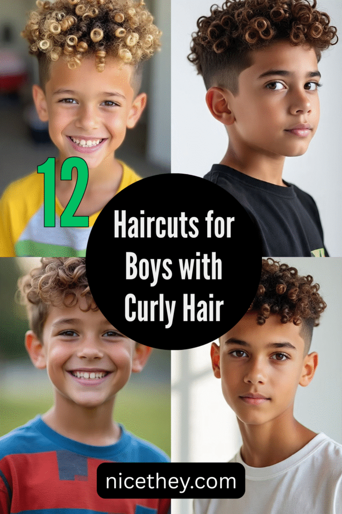 Haircuts for Boys with Curly Hair