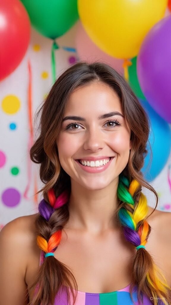 Hidden Rainbow Streaks