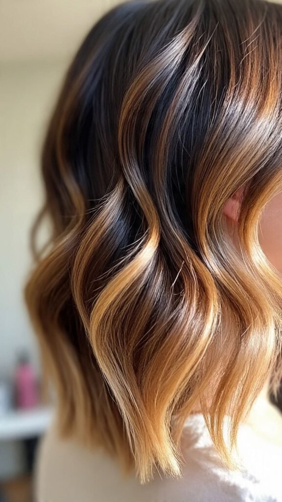 Honey Blonde Highlights