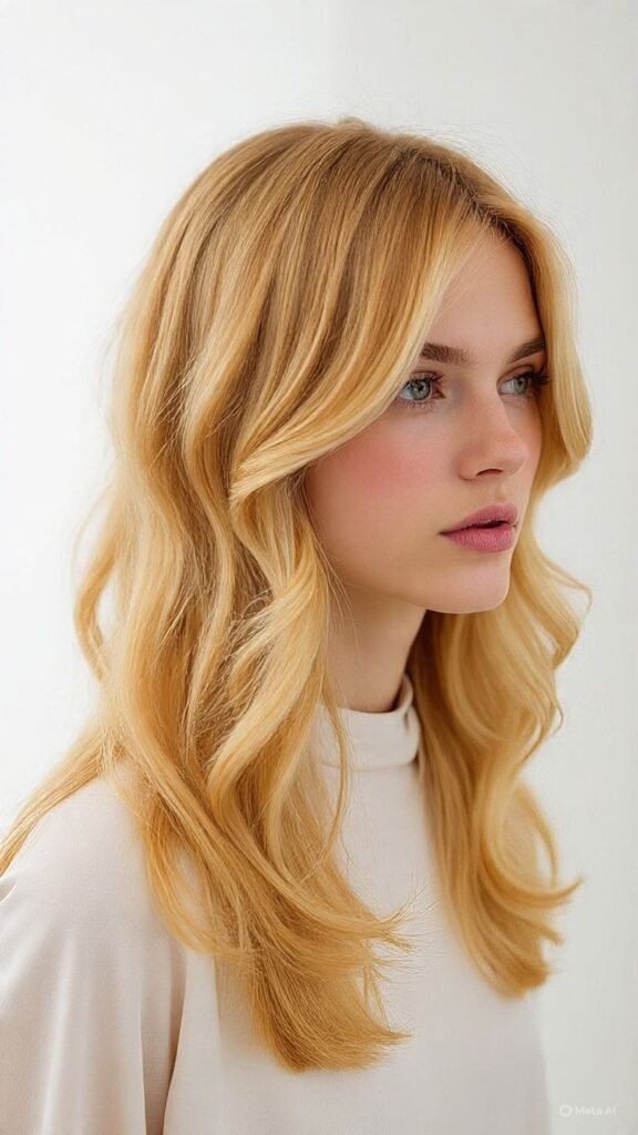 Long Hair with Feathered Layers