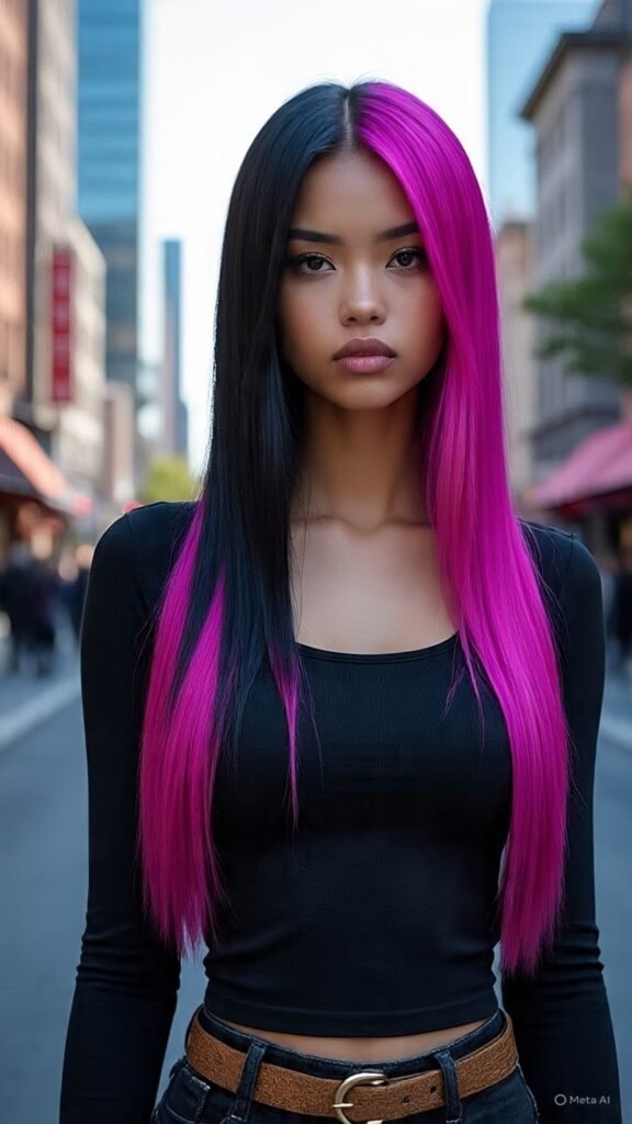 Magenta Highlights for a Vibrant Pop