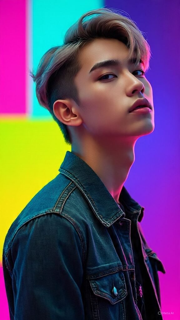 Middle Part with Undercut