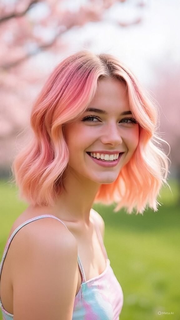 Peachy Cherry Blonde