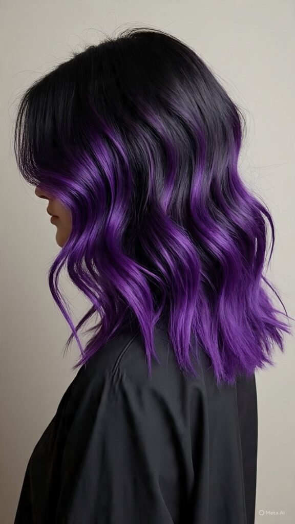 Purple Balayage