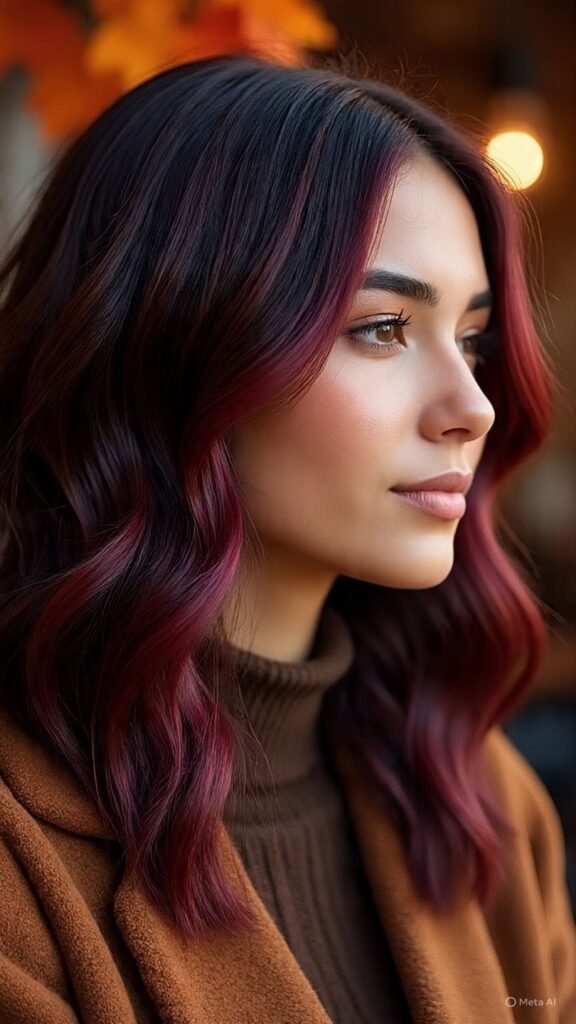 Red-Brown Highlights