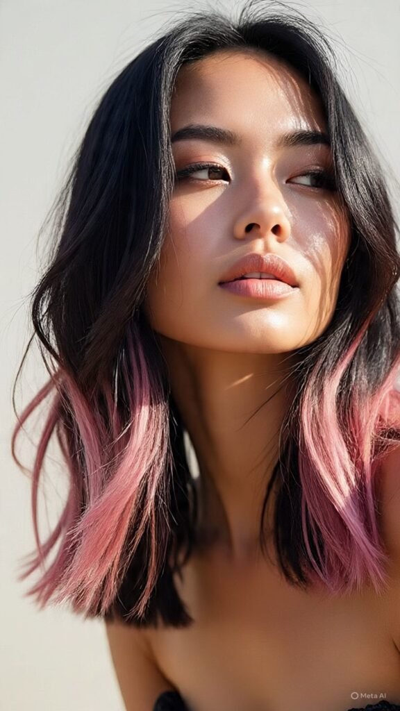 Rose Gold Highlights