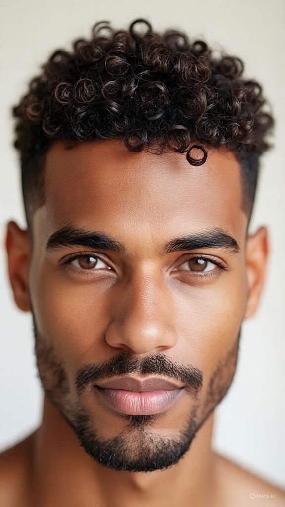 Short Curly Crop