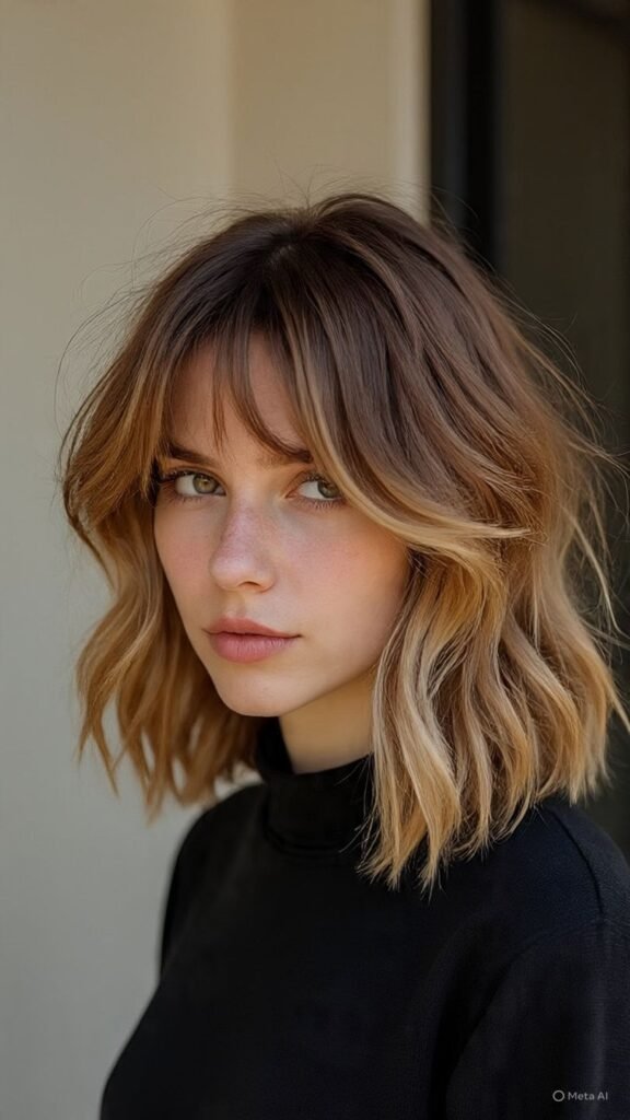 Shoulder-Length Shag