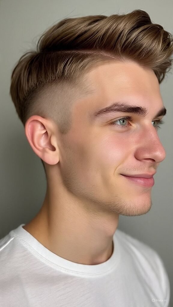 Side Part with Undercut
