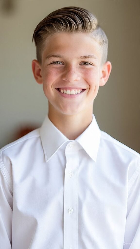 Side-Parted Comb Over